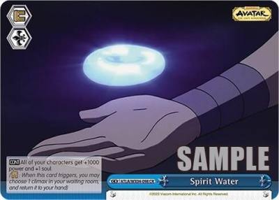 Spirit Water ATLA/WX04-098 CR Avatar: The Last Airbender Card