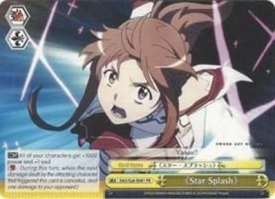 Star Splash SAO/S26-E081 PR Sword Art Online Vol.2 Card