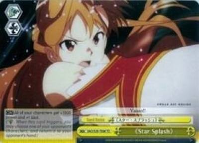 Star Splash TD SAO/S20-TE06 TD Sword Art Online Card