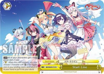 Start Line BD/WE49-E12 BanG Dream! 10th Anniversary! Premium Booster Card