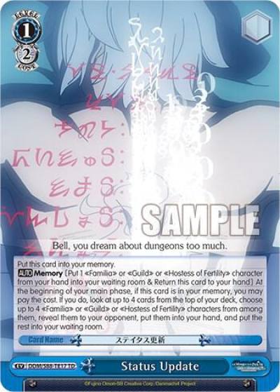 Status Update DDM/S88-TE17 TD Is it Wrong to Try to Pick Up Girls in a Dungeon? Card
