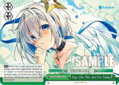 Stay Like This Just For Today HOL/W91-TE109 TD hololive production Card
