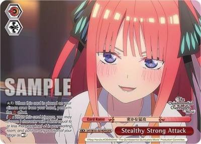 Stealthy Strong Attack OFR 5HY/W101-E074OFR OFR The Quintessential Quintuplets Movie Card
