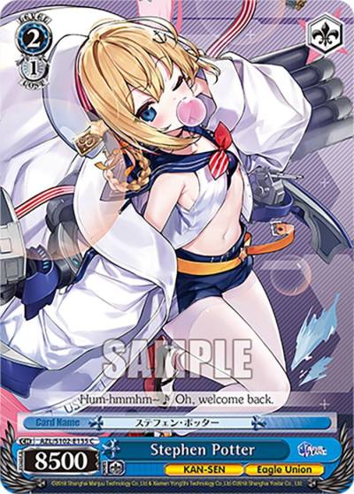 Stephen Potter AZL/S102-E135 C Azur Lane Card