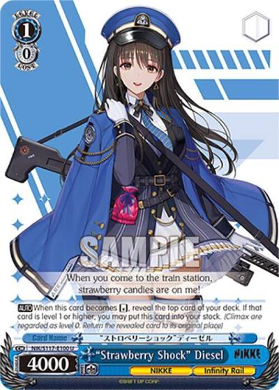 Strawberry Shock Diesel NIK/S117-E100 U GODDESS OF VICTORY: NIKKE Card