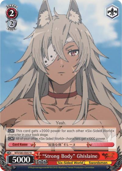 Strong Body Ghislaine MTI/S83-E057 R Mushoku Tensei: Jobless Reincarnation Card
