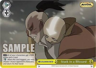 Stuck in a Blizzard ATLA/WX04-T08 TD Avatar: The Last Airbender Card