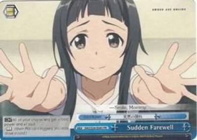 Sudden Farewell SAO/S26-E085 PR Sword Art Online Vol.2 Card