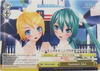 Summer Idol PD/S22-E108 PR Hatsune Miku -Project DIVA- f Card