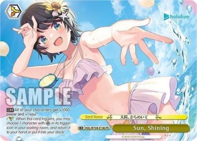 Sun Shining PR HOL/W104-E146 PR hololive production Vol.2 Card