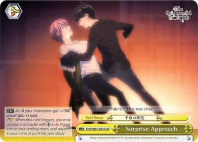 Surprise Approach 5HY/W83-E025 CR The Quintessential Quintuplets Card
