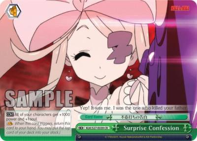 Surprise Confession KLK/S27-E039 CR KILL la KILL Card