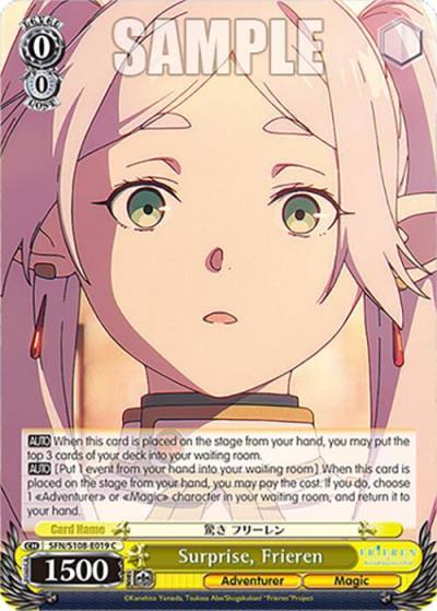 Surprise Frieren SFN/S108-E019 C Frieren: Beyond Journey’s End Card