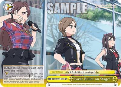 Sweet Bullet on Stage SBY/W114-E031 CR Rascal Does Not Dream Series Card