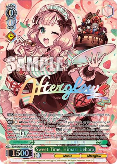 Sweet Time Himari Uehara BDR BD/WE42-E032BDR BDR BanG Dream! Girls Band Party! Countdown Collection Premium Booster Card