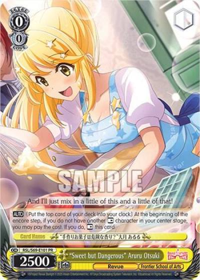 Sweet but Dangerous Aruru Otsuki RSL/S69-E101 PR Revue Starlight -Re LIVE- Card