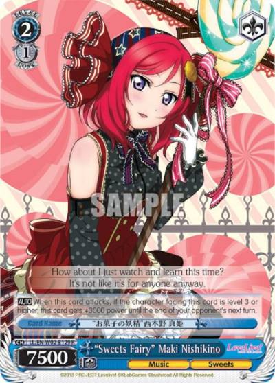 Sweets Fairy Maki Nishikino LL/EN-W02-E129 R Love Live! DX Vol.2 Card