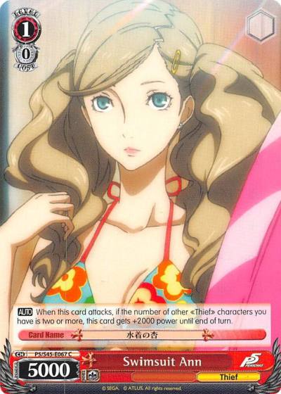 Swimsuit Ann P5/S45-E067 C Persona 5 Card