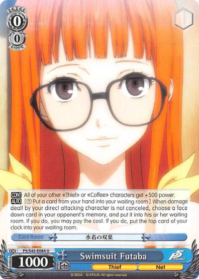 Swimsuit Futaba P5/S45-E084 U Persona 5 Card