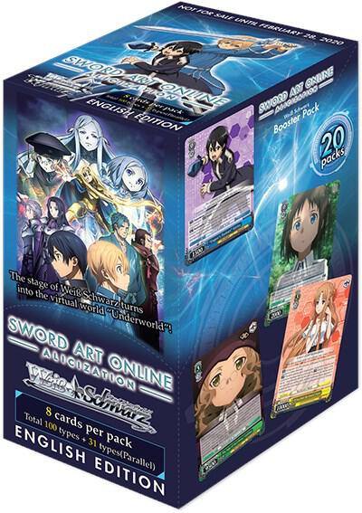Sword Art Online Alicization Booster Box Sword Art Online -Alicization- Card