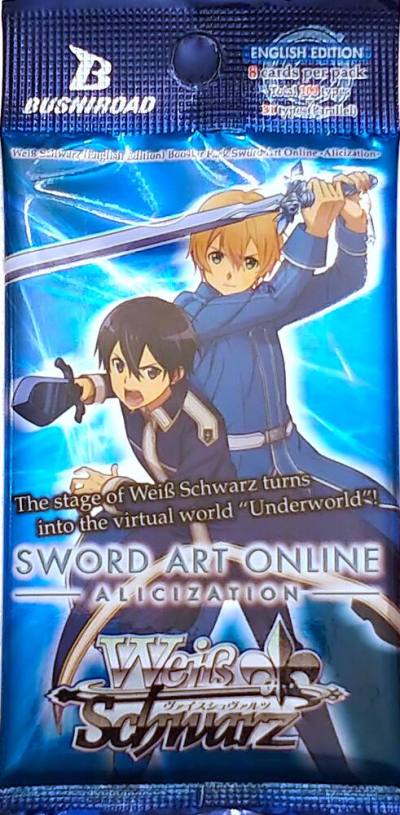 Sword Art Online Alicization Booster Pack Sword Art Online -Alicization- Card