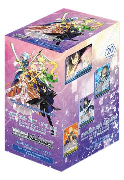 Sword Art Online Alicization Vol2 Booster Box Sword Art Online -Alicization- Vol.2 Card