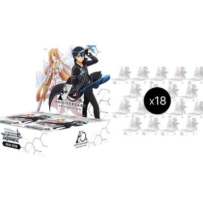 Sword Art Online Animation 10th Anniversary Booster Box Case Sword Art Online Animation 10th Anniversary Card