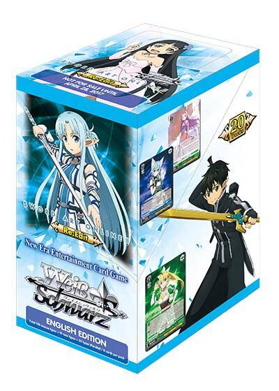 Sword Art Online Re Edit Booster Box Sword Art Online Re: Edit Card