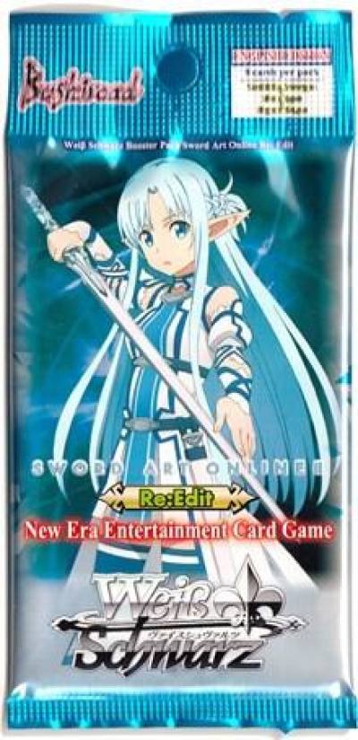 Sword Art Online Re Edit Booster Pack Sword Art Online Re: Edit Card
