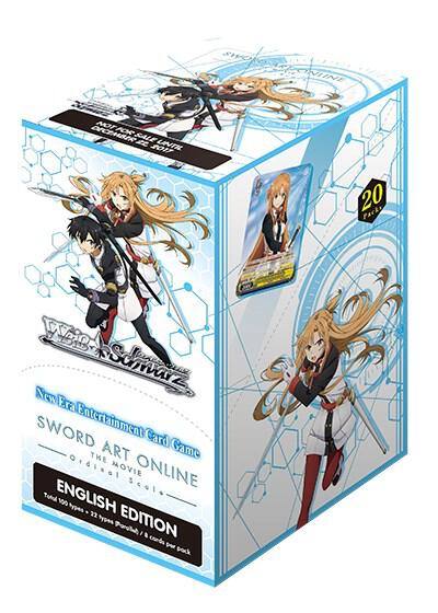 Sword Art Online The Movie Ordinal Scale Booster Box Sword Art Online The Movie: -Ordinal Scale- Card