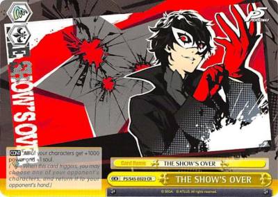 THE SHOWS OVER P5/S45-E023 CR Persona 5 Card
