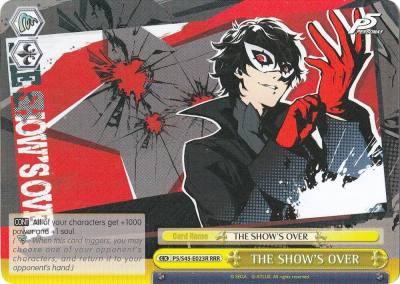 THE SHOWS OVER RRR P5/S45-E023R RRR Persona 5 Card