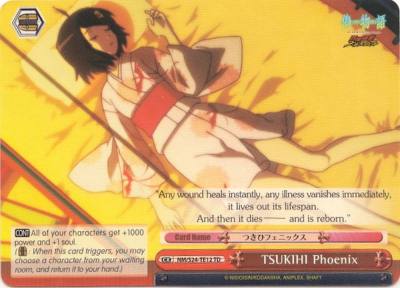 TSUKIHI Phoenix Trial Deck NM/S24-TE12 TD NISEMONOGATARI Card
