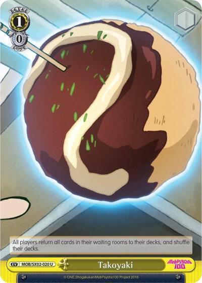 Takoyaki MOB/SX02-020 U Mob Psycho 100 Card