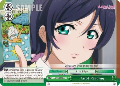 Tarot Reading LL/W24-E050 CC Love Live! Card