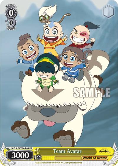 Team Avatar ATLA/WX04-P04 PR Avatar: The Last Airbender Card