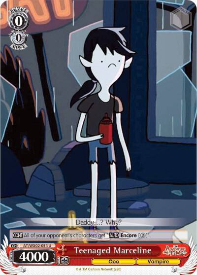 Teenaged Marceline AT/WX02-054 U Adventure Time Card
