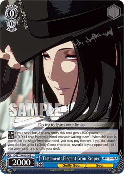 Testament Elegant Grim Reaper GGST/SX06-088 U Guilty Gear -Strive- Card