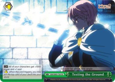 Testing the Ground SDS/SX03-T20 TD The Seven Deadly Sins Card