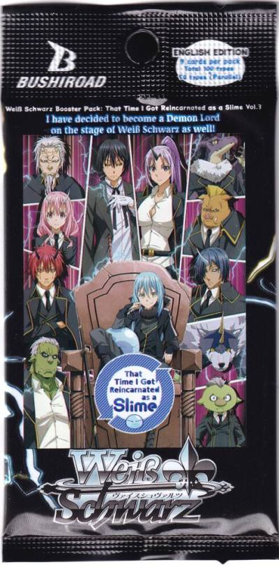 That Time I Got Reincarnated as a Slime Vol3 Booster Pack  That Time I Got Reincarnated as a Slime Vol.3 Card