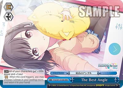 The Best Angle (RRR) PJS/S91-E105R RRR HATSUNE MIKU: COLORFUL STAGE! Weiss Schwarz card