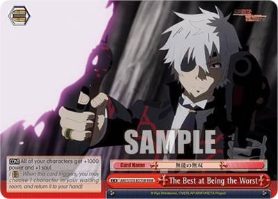 The Best at Being the Worst RRR ARI/S103-E070R RRR Arifureta: From Commonplace to World's Strongest Card