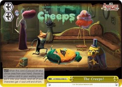 The Creeps AT/WX02-038 CC Adventure Time Card