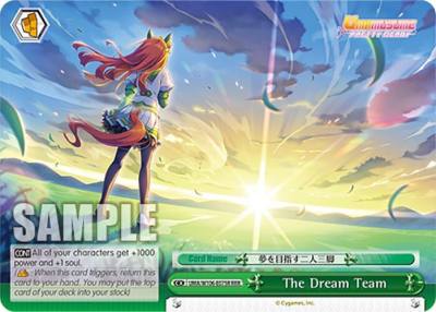 The Dream Team RRR UMA/W106-E075R Umamusume: Pretty Derby Card