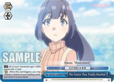 The Future They Finally Reached RRR SBY/W77-E100R RRR Rascal Does Not Dream of a Dreaming Girl Card