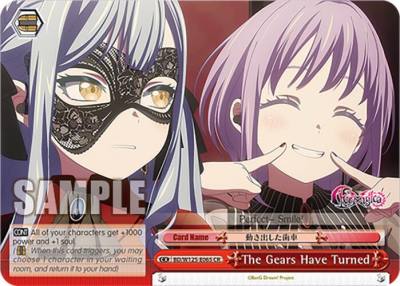 The Gears Have Turned BD/W125-E065 CR MyGO!!!!! x Ave Mujica Card