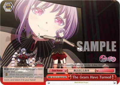 The Gears Have Turned RRR BD/W125-E065R RRR MyGO!!!!! x Ave Mujica Card