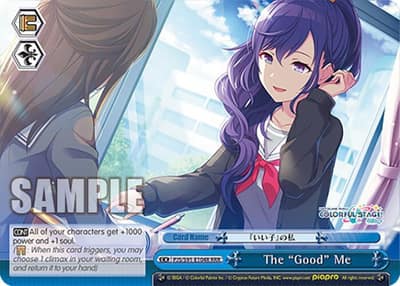 The "Good" Me (RRR) PJS/S91-E104R RRR HATSUNE MIKU: COLORFUL STAGE! Weiss Schwarz card