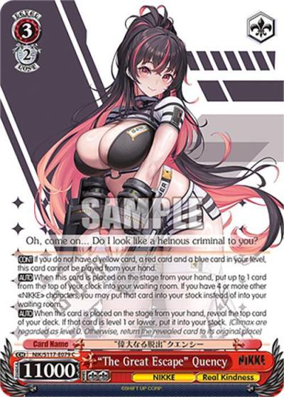 The Great Escape Quency NIK/S117-E079 C GODDESS OF VICTORY: NIKKE Card