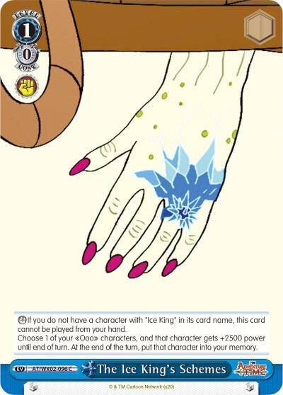 The Ice Kings Schemes AT/WX02-096 C Adventure Time Card